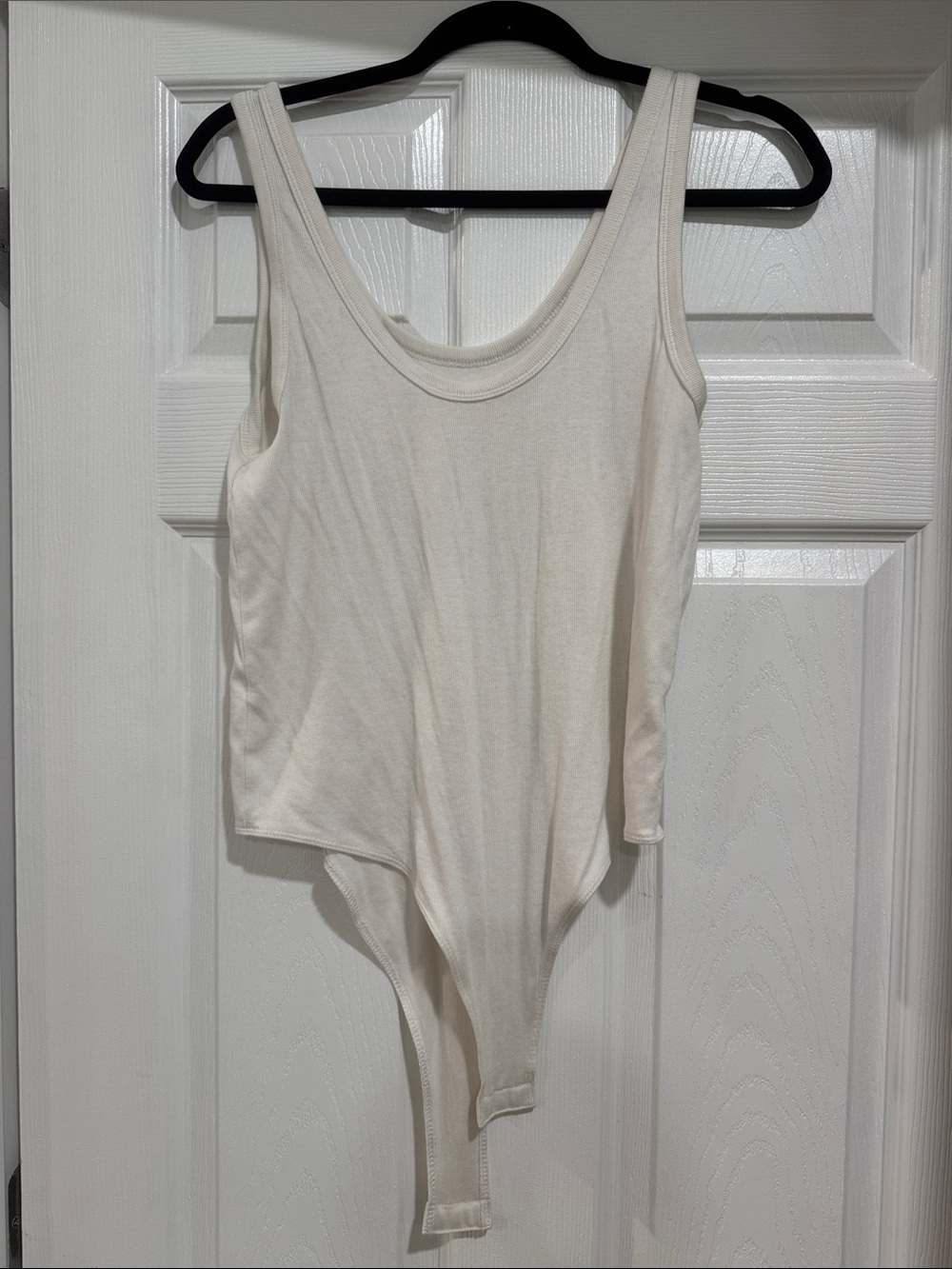 a new day Cream Scoop Neck Sleeveless Bodysuit